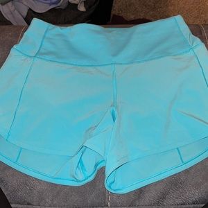 Light blue lulu shorts